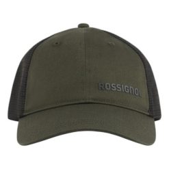 Czapka Trucker Rossignol. Zielone czapki z daszkiem Rossignol, bez wzorów. Za 230.50 zł.