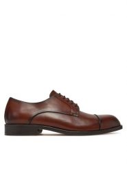 BOSS Półbuty Tayil-L 50548293 Brązowy. Brązowe eleganckie półbuty Boss, bez wzorów, ze skóry, bez obcasa, bez zapięcia. Za 1,199.00 zł.