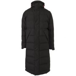 Puffer long Winter Rain Jacket. Czarne kurtki przeciwdeszczowe AGU, m, bez wzorów, z puchu, bez kaptura. Za 1,721.80 zł.