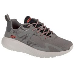 Buty sportowe Sneakersy męskie, Skechers Bobs Squad Chaos - Elevated Drift. Szare buty sportowe casual Skechers, bez wzorów, bez zapięcia. Za 209.00 zł.