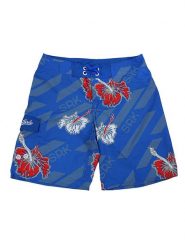 SRK Szorty kąpielowe "Claro" w kolorze niebiesko-czerwonym rozmiar: M. Niebieskie kąpielówki SRK, m, bez wzorów. Za 43.99 zł.