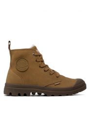 Palladium Trapery Pampa Hi Z Wl M 05982-257-M Brązowy. Brązowe trapery Palladium, z nubiku, bez zapięcia. Za 639.99 zł.