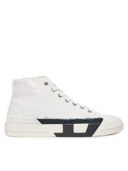 Diesel Trampki High-Top Y03505PR012 HA686 Biały. Białe trampki Diesel, m, bez wzorów, bez zapięcia. Za 529.99 zł.