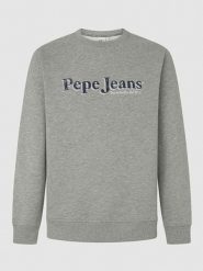 Pepe Jeans Bluza "Somers Crew" w kolorze szarym rozmiar: XL. Szare bluzy Pepe Jeans, xl, bez wzorów, z bawełny, bez kaptura. Za 145.94 zł.