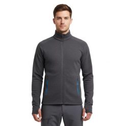 Męska kurtka Merino Ultra 300 - Bez kaptura. Szare kurtki FJORK MERINO, na zimę, m, bez wzorów, z elastanu, bez kaptura. Za 899.00 zł.