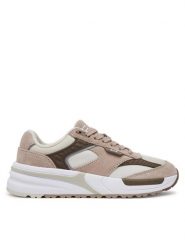 EA7 Emporio Armani Sneakersy X8X240 XK434 R972 Brązowy. Brązowe buty sportowe casual EA7 Emporio Armani, bez wzorów, z materiału, bez zapięcia. Za 409.99 zł.