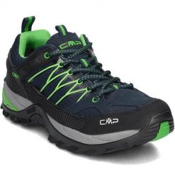 Buty trekkingowe męskie CMP 3Q54457. Czarne trekkingi CMP, bez wzorów, bez zapięcia. Za 382.75 zł.