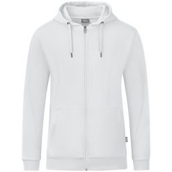 Kurtka Jako Organic. Białe kurtki JAKO, m, bez wzorów, z bawełny, z kapturem. Za 303.90 zł.