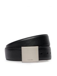 Calvin Klein Pasek Dress Plaque Pebble 35Mm Adj LV04D7080G Czarny. Czarne paski CALVIN KLEIN, bez wzorów, ze skóry. Za 289.99 zł.