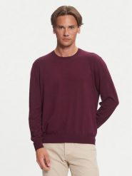United Colors Of Benetton Sweter 10CVU1N60 Fioletowy Regular Fit. Fioletowe swetry rozpinane United Colors Of Benetton, m, bez wzorów, z bawełny, bez kołnierzyka, bez ramiączek. Za 119.99 zł.