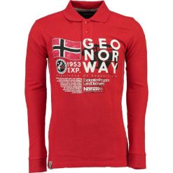Koszulka polo "Kasado" w kolorze czerwonym. Koszulki polo marki Geographical Norway. W wyprzedaży za 130.95 zł.