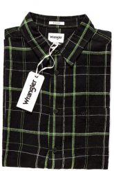 WRANGLER SS 1PKT SHIRT KOSZULA MĘSKA MATERIAŁOWA FADED BLACK W5860B8V6 112129499. Czarne koszule Wrangler, m, bez wzorów, z materiału, bez kołnierzyka, bez ramiączek. W wyprzedaży za 49.99 zł.