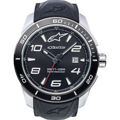 Zegarek TECH WATCH 3H pasek sylikonowy czarny ALPINESTARS kolor czarny/stalowy, rozmiar OS. Zegarki Alpinestars. W wyprzedaży za 369.00 zł.