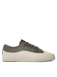 Globe Sneakersy Gillette GBGILL Zielony. Zielone buty sportowe casual Globe, bez wzorów, z materiału, bez zapięcia. Za 349.99 zł.