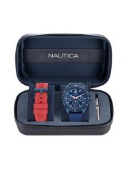 Nautica Zegarek Nct Windrose NAPWRF404 Niebieski. Niebieskie, analogowe zegarki Nautica. Za 1,199.00 zł.