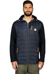 Geographical Norway Kurtka polarowa "Tulko" w kolorze granatowym rozmiar: S. Niebieskie kurtki Geographical Norway, s, bez wzorów, z polaru, bez kaptura. Za 149.45 zł.