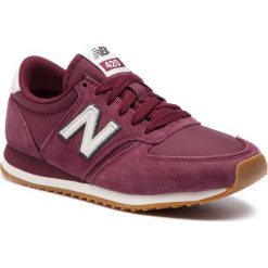 Sneakersy NEW BALANCE - U420BRG Bordowy. Czerwone buty sportowe casual New Balance, bez wzorów, z materiału, bez zapięcia. W wyprzedaży za 189.00 zł.