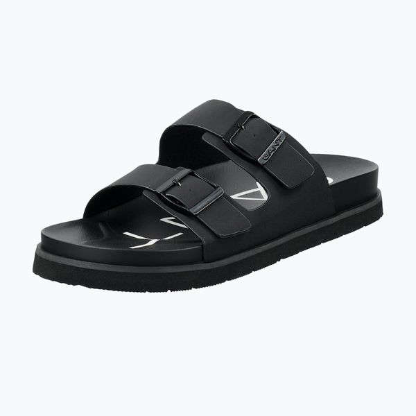 Klapki męskie GANT Palbuddy. Czarne klapki GANT, z gumy. Za 249.99 zł.