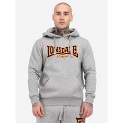 Bluza z kapturem Lonsdale Classic Ll002. Szare bluzy Lonsdale, m, bez wzorów, z kapturem. Za 292.95 zł.