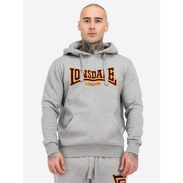 Bluza z kapturem Lonsdale Classic Ll002. Szare bluzy Lonsdale, m, bez wzorów, z kapturem. Za 292.95 zł.