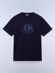 NAPAPIJRY Koszulka "Sisy" w kolorze granatowym rozmiar: 3XL. Niebieskie bezrękawniki NAPAPIJRY, xl, bez wzorów, z bawełny, bez kołnierzyka, bez ramiączek. Za 110.29 zł.