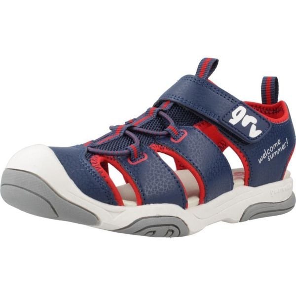 Sandały GARVALIN 242860G Niebieski. Niebieskie sandały GARVALIN, z syntetyku, bez zapięcia. Za 180.46 zł.