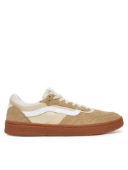 Vans Sneakersy Cruze 3.0 VN000D6S5SM1 Beżowy. Brązowe buty sportowe casual Vans, bez wzorów, ze skóry, bez zapięcia. Za 289.99 zł.
