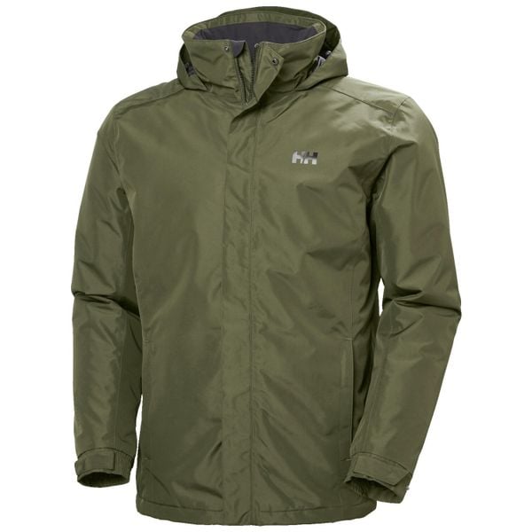 Izolowana, wodoodporna kurtka Helly Hansen Dubliner. Zielone kurtki Helly Hansen, m, bez wzorów, z poliesteru, bez kaptura. Za 649.00 zł.