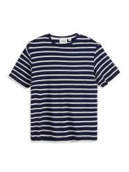 Scotch & Soda Koszulka w kolorze granatowo-białym rozmiar: M. Białe bezrękawniki Scotch & Soda, m, bez wzorów, bez kołnierzyka, bez ramiączek. Za 123.82 zł.