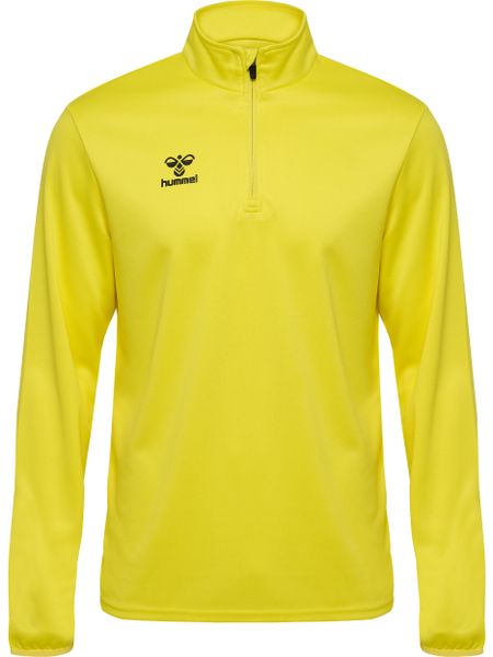 Kurtka z dresu Hummel Half. Żółte kurtki Hummel, m, bez wzorów, z dresówki, bez kaptura. Za 167.50 zł.