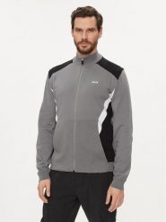 Boss Bluza Zotek 50504948 Szary Regular Fit. Szare bluzy Boss, m, bez wzorów, z bawełny, bez kaptura. Za 539.99 zł.