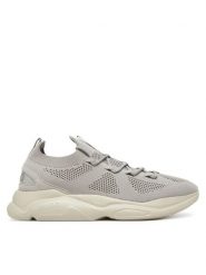 HUGO Sneakersy Leon 50553232 Szary. Szare buty sportowe casual Hugo, bez wzorów, z materiału, bez zapięcia. Za 849.99 zł.