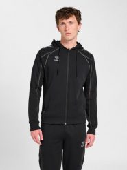 Bluza z kapturem i zamkiem błyskawicznym Hummel Move 2.0. Czarne bluzy z kapturem Hummel, xl, bez wzorów, z bawełny, z kapturem. Za 307.65 zł.