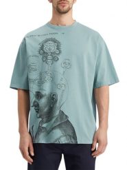 Scotch & Soda Koszulka w kolorze błękitnym rozmiar: L. Niebieskie bezrękawniki Scotch & Soda, l, bez wzorów, z bawełny, bez kołnierzyka, bez ramiączek. Za 145.94 zł.