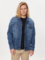 Pepe Jeans Kurtka jeansowa Pinners PM402715 Niebieski Regular Fit. Niebieskie kurtki Pepe Jeans, m, bez wzorów, z bawełny, bez kaptura. Za 459.99 zł.