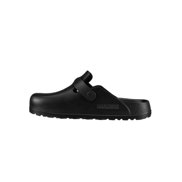 Klapki męskie Birkenstock Boston Eva. Czarne klapki Birkenstock, z materiału. Za 301.00 zł.