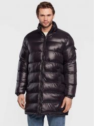 Brave Soul Kurtka puchowa MJK-JAREDLONG Czarny Regular Fit. Czarne kurtki Brave Soul, m, bez wzorów, z puchu, bez kaptura. Za 159.99 zł.