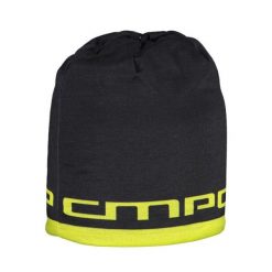 Czapka męska turystyczna CMP 6505502. Czarne czapki zimowe CMP, bez wzorów. W wyprzedaży za 62.99 zł.