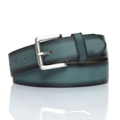 TOM TAILOR PASEK SKÓRZANY SOPO-TT376 467 40mm Ledergürtel RO2689. Zielone paski Tom Tailor, bez wzorów, klasyczne. Za 79.99 zł.
