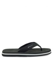 Gant Japonki 30639850 Czarny. Czarne japonki GANT, bez wzorów, z materiału. Za 279.99 zł.