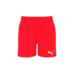 Kąpielówki męskie Puma Mid Shorts. Czerwone kąpielówki Puma, m, bez wzorów. Za 109.00 zł.