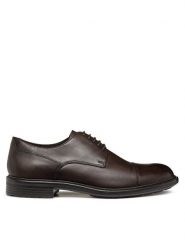 Geox Półbuty U Walk Pleasure U46CGF 00039 C6009 Brązowy. Brązowe eleganckie półbuty Geox, bez wzorów, ze skóry, bez obcasa, bez zapięcia. Za 549.99 zł.