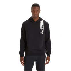 Bluza męska DIADORA HOODIE ICON. Niebieskie bluzy Diadora, m, bez wzorów, bez kaptura. Za 109.99 zł.