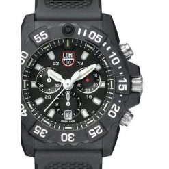 Zegarek męski Luminox XS.3581, Quartz, 45mm, 20ATM. Czarne zegarki Luminox, plastikowe. Za 2,558.15 zł.