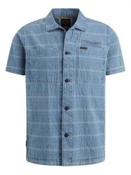 PME Legend Koszula - Regular fit - w kolorze niebieskim rozmiar: M. Niebieskie koszule PME Legend, m, bez wzorów, z bawełny, bez kołnierzyka, bez ramiączek. Za 175.26 zł.