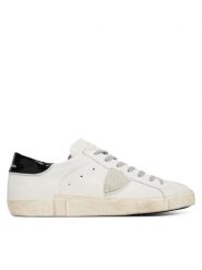 Philippe Model Sneakersy Prsx Low A013648 PRLU V030 Biały. Białe buty sportowe casual Philippe Model, bez wzorów, ze skóry, bez zapięcia. Za 1,379.00 zł.