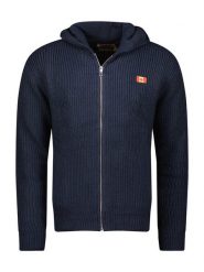 Canadian Peak Kardigan w kolorze granatowym rozmiar: XXL. Niebieskie swetry rozpinane Canadian Peak, xxl, bez wzorów, ze splotem, bez kołnierzyka, bez ramiączek. Za 117.73 zł.