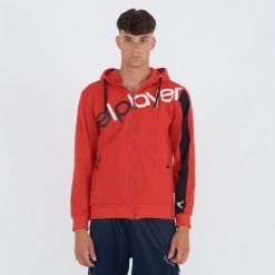 Bluza z kapturem i zamkiem Profeo. Niebieskie bluzy z kapturem ELPLAYER, m, z aplikacjami, z bawełny, z kapturem. Za 93.90 zł.