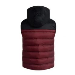 Kurtka bez rękawów z kapturem Joma Explorer. Czerwone kurtki Joma, m, bez wzorów, z nylonu, z kapturem. Za 280.00 zł.