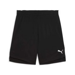 Szorty Puma teamJaws Starter. Czarne krótkie spodenki sportowe Puma, xl, bez wzorów. Za 94.99 zł.